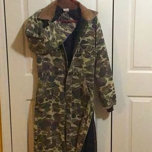 Carhartt quilted coveralls